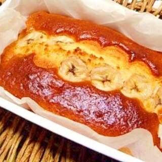 ホットケーキミックス☆ふっくらバナナケーキ